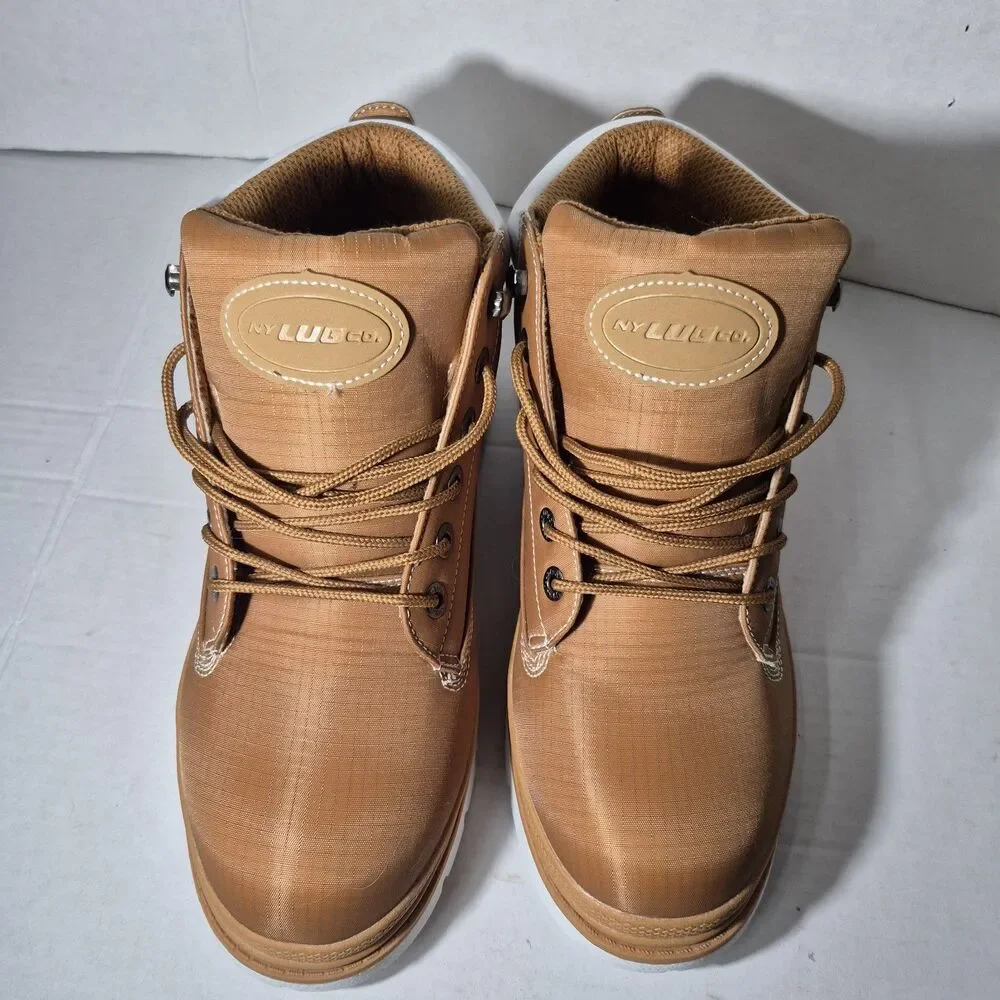 Lugz Drifter Ripstop Mens Brown White Chukka Boots Size 10 44 EUR MDRST-741